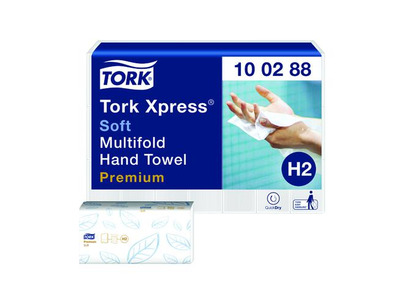 Tork Hand Towels - 100288 - 2 Ply - White Paper Towels 