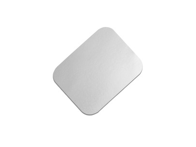 Heavy Duty Poly Lid for No.2 Foil Container White