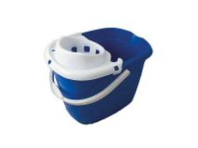 Mop Bucket with Wringer Blue