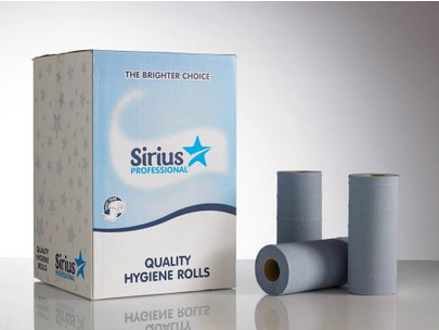 10" Hygiene Roll Recycled Tissue 40m 2ply Blue