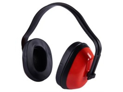 Amtech Standard Ear Defenders Red/Black