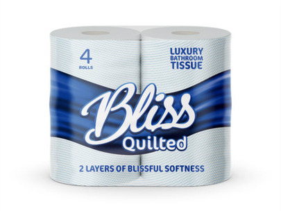 Bliss Luxury Toilet Roll 2ply White