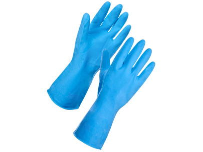 Household Rubber Glove Blue