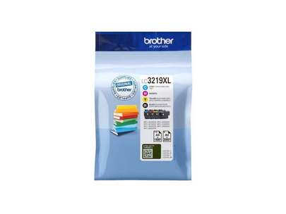 Brother LC3219XL Multicolour Inkjet Cartridge Pack of 4 High Yield