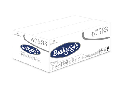 Bulkysoft 67583 Bulk Pack Toilet Tissue 2ply White