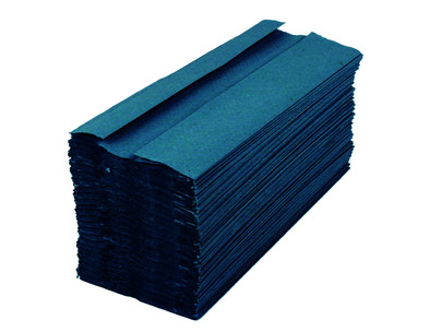 1 Ply - Blue - C-Fold - Paper Hand Towels