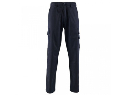 Cargo Combat Trousers with 2 Pockets to Side, Thigh & Rear Black