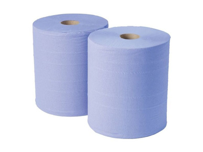 Monster Industrial Forecourt Wiper Roll 265mm x 400m 2ply Blue
