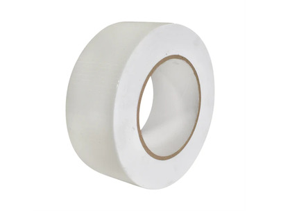 White Low Tack Protection Tape 50mm x 100m