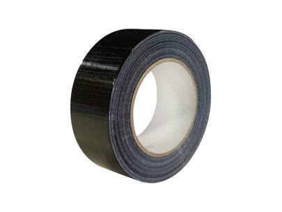Black Poly Cloth Gaffa Tape 50mm x 50m