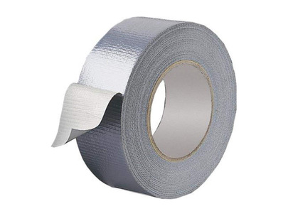 Silver Poly Cloth Gaffa Tape 50mm x 50m