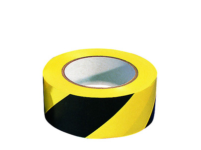 Black/Yellow Adhesive Hazard Tape 48mm x 33m
