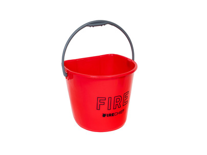 10L Plastic Fire Bucket