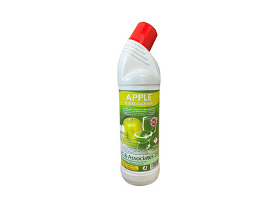 Stainless Steel Safe Apple Toilet Cleaner