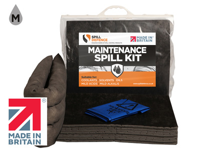 Maintenance Absorbent Spill Kit Clip Top Bag 30L  