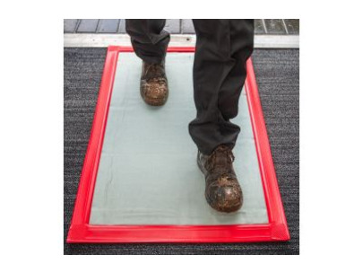 Heavy Duty Dirt Trap Tack Mat Sticky Mat with Frame 910mm x 610mm