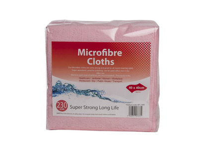 Microfibre Cloth 230g Red