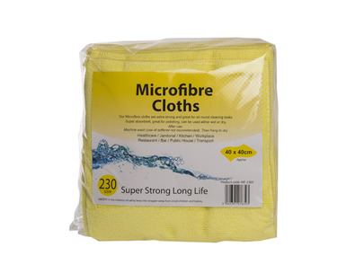 Microfibre Cloth 230g Yellow