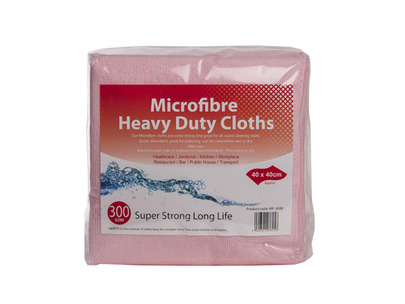 Premium Microfibre Cloth 300g Red