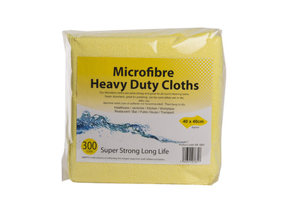 Premium Microfibre Cloth 300g Yellow