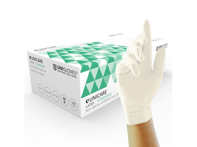 Uniglove Lightly Powdered Latex Glove Large