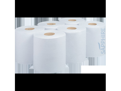 Sapphire Centrefeed Roll Flat Sheet 190mm x 150m 2ply White