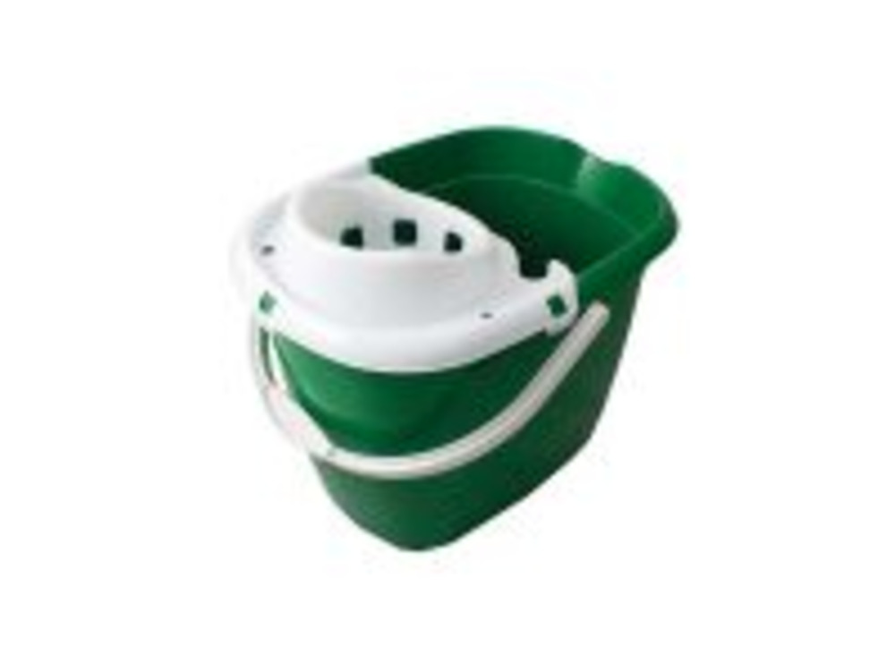 Mop Bucket with Wringer Green