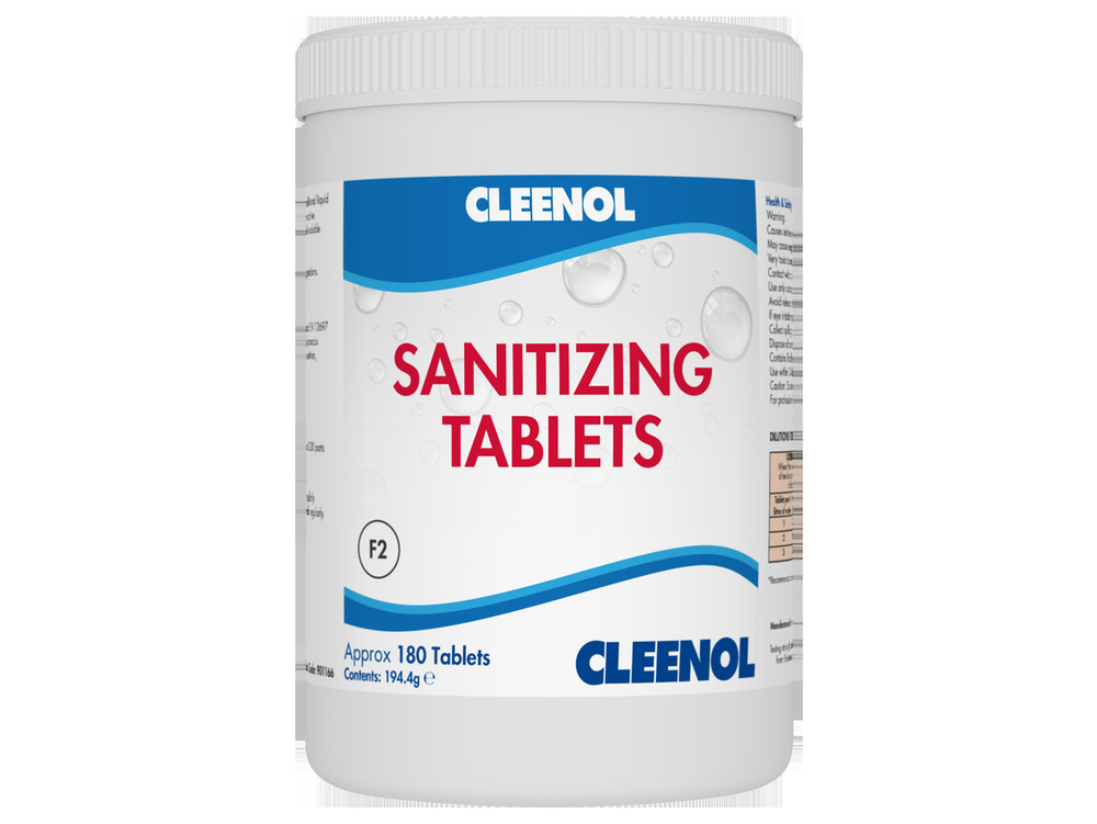 Cleenol Sanitising Chlorine Tablets