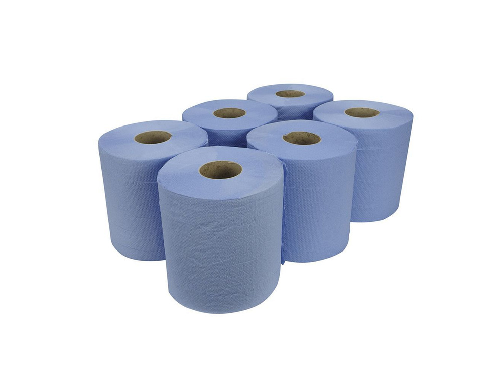 Centrefeed Roll Embossed 170mm x 150m 2ply Blue