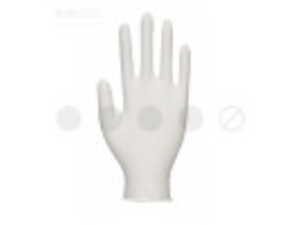 Uniglove Powder Free Latex Glove White
