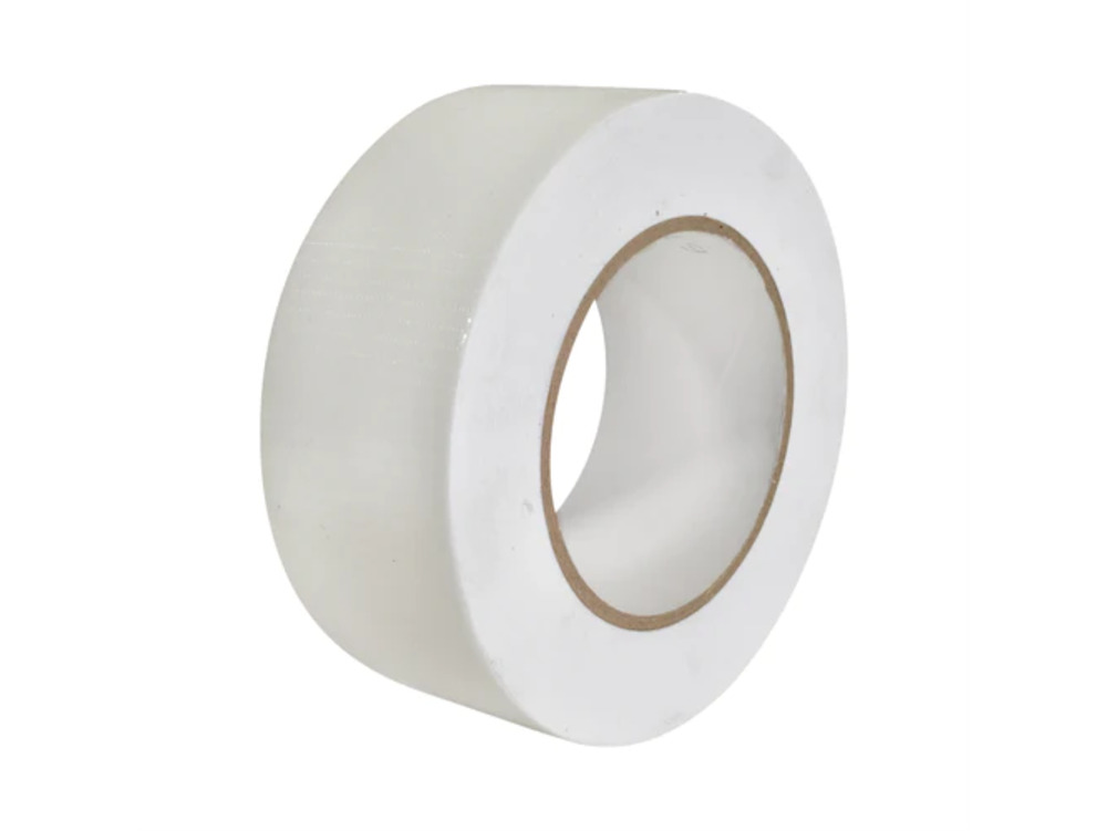 White Poly Cloth Gaffa Tape 75mm x 50m