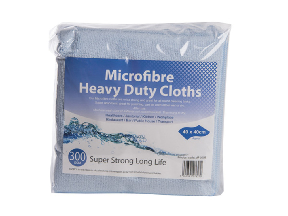 Premium Microfibre Cloth 300g Blue
