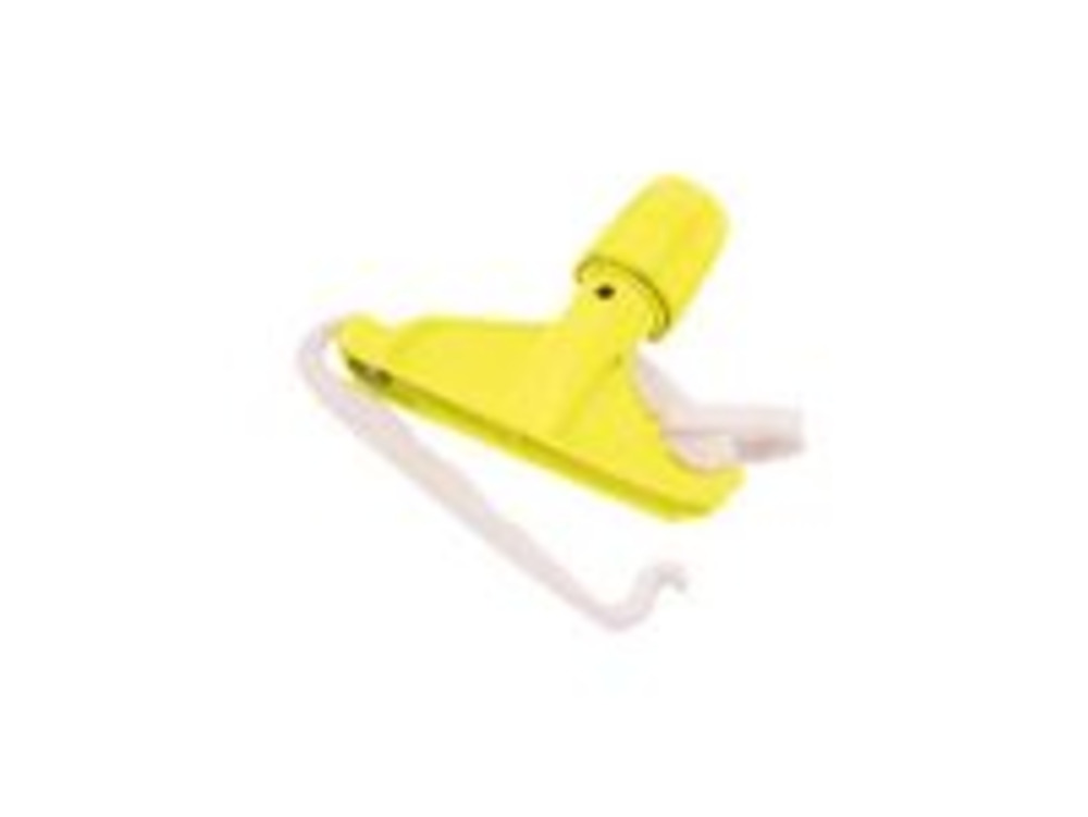 Plastic Kentucky Mop Holder/Clip Yellow