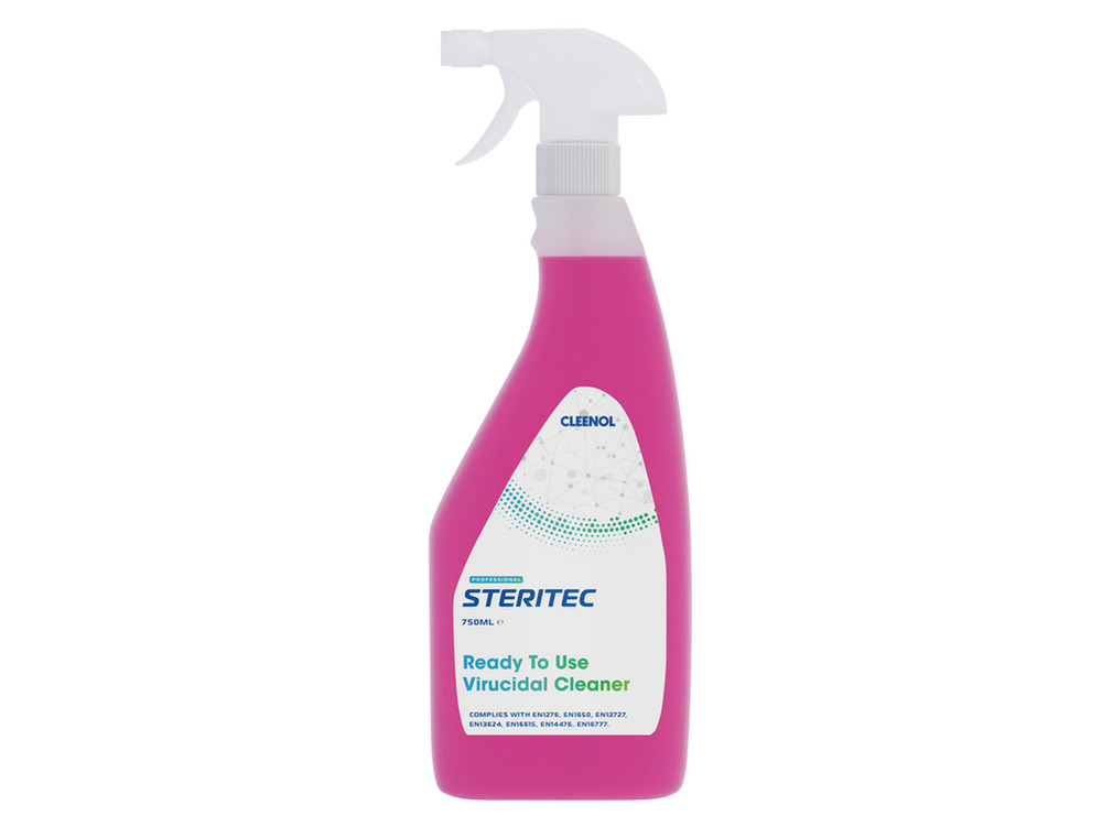 Cleenol Steritec (Was Virabact Red) Virucidal Cleaner RTU