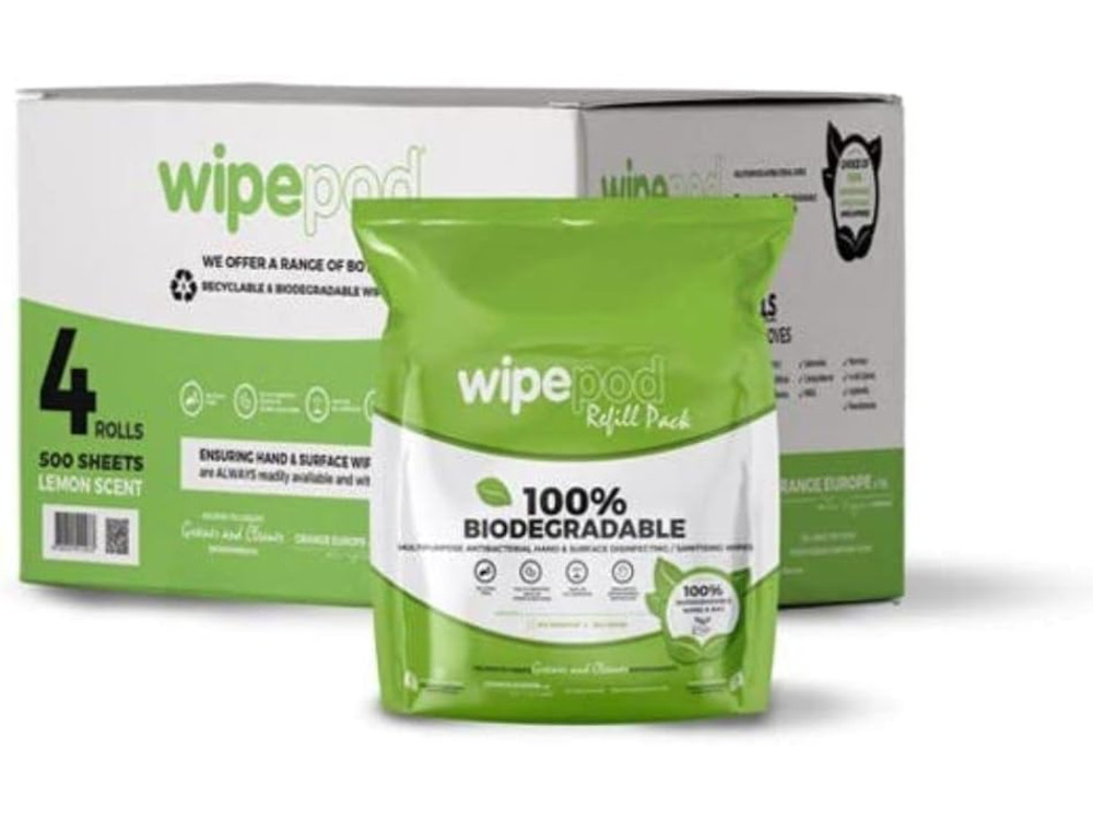 Wipepod Antibacterial Wipes Refill